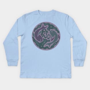 Pisces Kids Long Sleeve T-Shirt